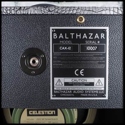 Balthazar Amps Cabaret MKII Head and 1 x 12" Cabinet image 18
