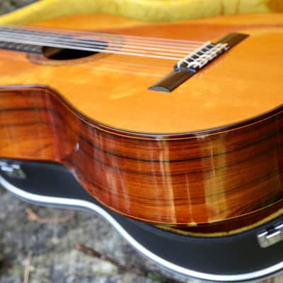 Kazuo Yairi YC50 Handmade Classical Guitar Macassar Ebony 1977 (RARE!) image 7