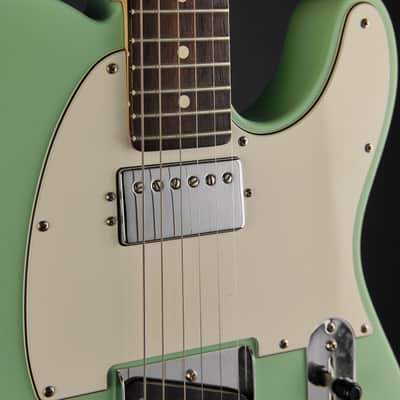 2018 Fender American Performer Telecaster Satin Surf Green image 10