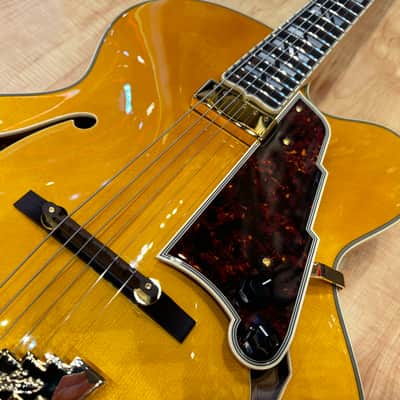 D’Angelico Excel Series EXL-1 Archtop Electric Hollow-Body Jazz Guitar 2024 - Amber image 9