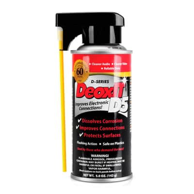 HOSA D5S-6 CAIG DeoxIT Contact Cleaner 5% Spray (5 oz) image 1