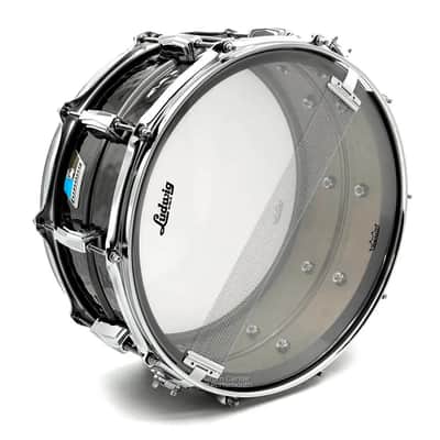 Ludwig LB417K Black Beauty Snare Drum 14x6.5 Hammered B-STOCK image 3