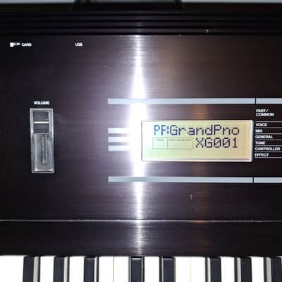 Yamaha S08 Late 90's 88-key Piano/Synth- Satin Black Beauty-Mint! image 4