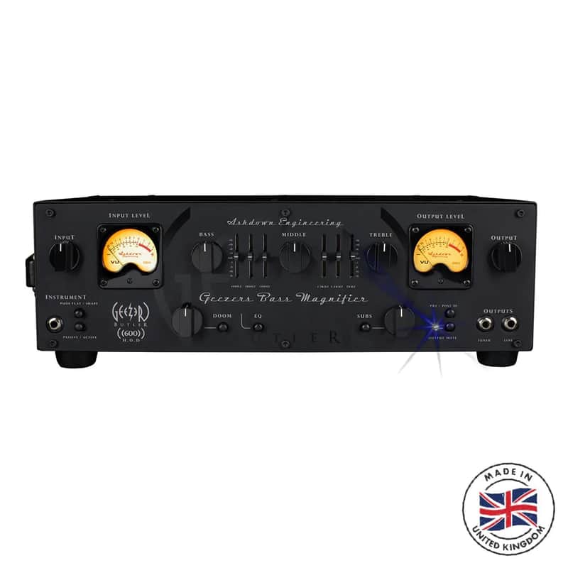 Ashdown MAS HOD-600-UK Head of Doom Geezer Butler Signature Bass Amp Head image 1
