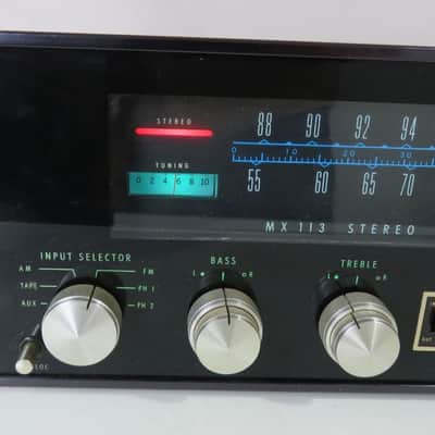 MCINTOSH MX 113 PREAMP/TUNER ORIGINAL BOX SERVICE & USER MANUAL + COVER SERVICED image 6