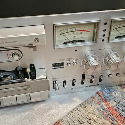Pioneer stereo cassette tape deck CT-F1000 - Silver face image 2