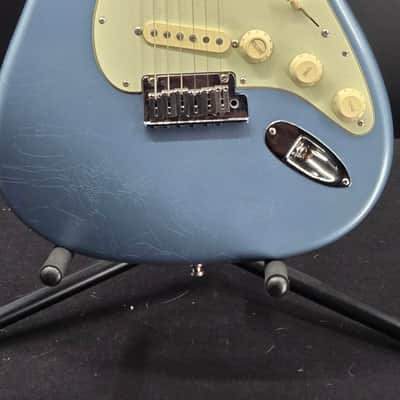 Fender American Ultra Luxe Vintage '60s Stratocaster®, Rosewood Fingerboard, Ice Blue Metallic image 1
