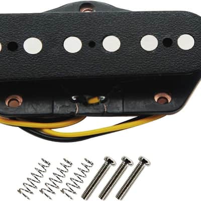 Geaux Guitar Alnico 5 Guitar Pups Tele Bridge Pickup w/Neck Pickup (Chrome) - Chrome image 3