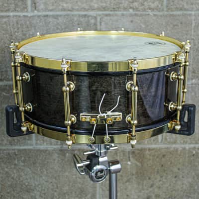 Pearl 5.5" x 14" 50th Anniversary Solid Maple 24K Gold Plated Snare Drum image 14