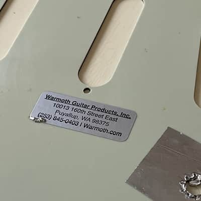 Warmoth Jazzmaster Mint Green Pick Guard image 3