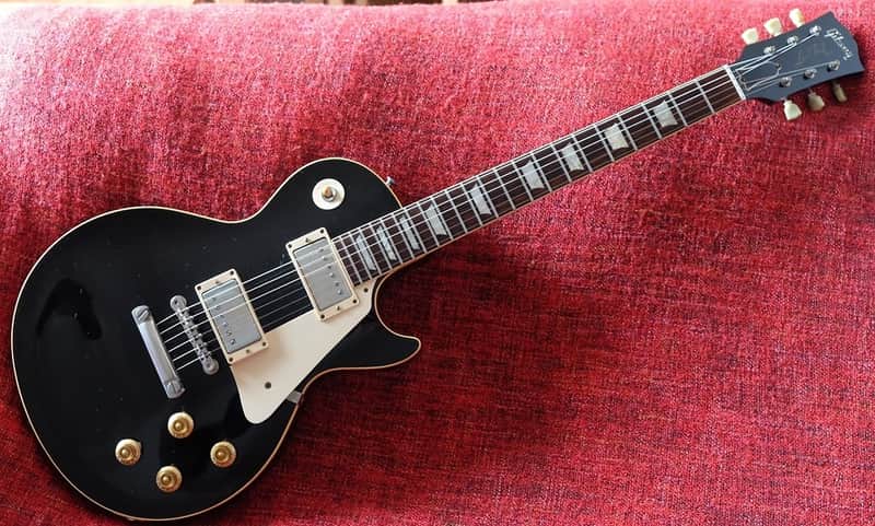 Super Rare Black Top 2006 Gibson Les Paul 1957 Yamano All Mahogany Custom Shop Historic Reissue R7 image 1