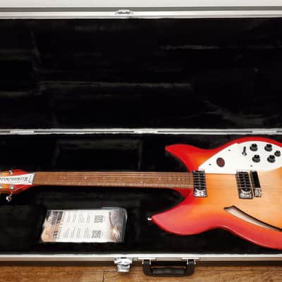 New Rickenbacker 330 FG in Fireglo, with Hard Case and Free Shipping!  Made in USA! image 6