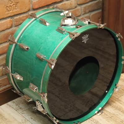 RARE Tama Superstar 70-80s  Aquamarine bass drum 24x14 image 1