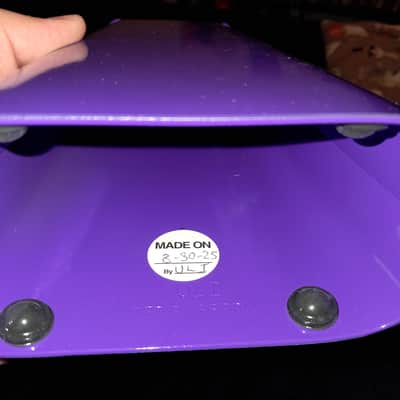 ULI Percussion Purple Bongo Bell (Mid-High) w/ Beater & Bag image 5