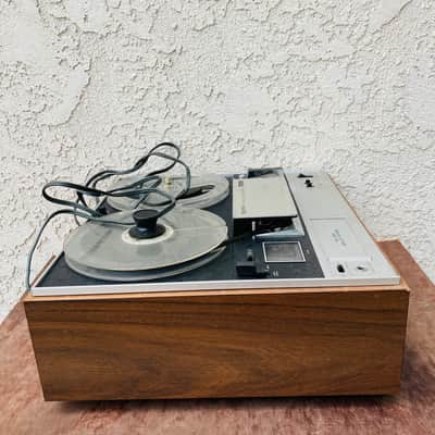 Vintage Sony TC-355 Reel-To-Reel Tape Recorder, Solid State Three Head Recording Gear, AS IS image 7