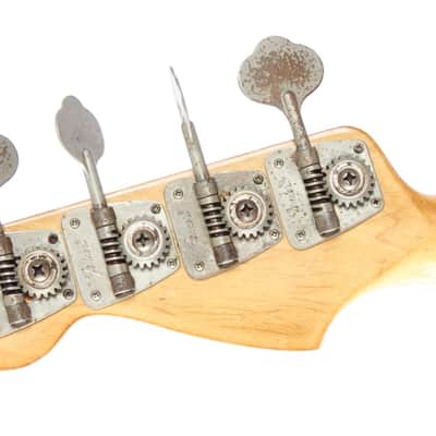 1976 Fender Precision Bass fretless sunburst image 10
