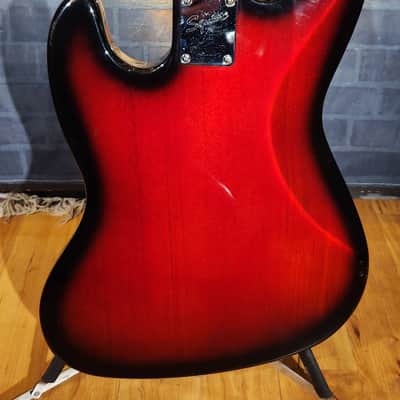 Squier 2006 Affinity Jazz Bass Red Burst image 16