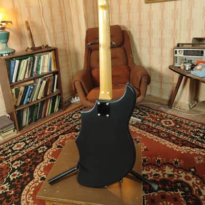 Samara Style Black Electric Guitar Rare USSR Era Tribute Custom Options image 6