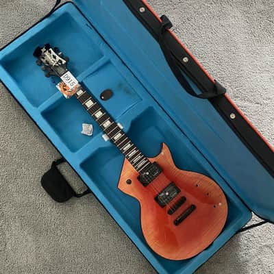 Xavier Transparent Red Single Cut Electric Guitar, Mahogany Body, Maple Neck, Rosewood Fingerboard image 6