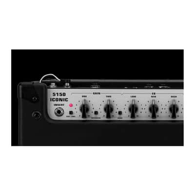 EVH 5150 Iconic Series 15W 1 x 10 Combo 2-Channels Electric Guitar Amp with One 6L6 Power Tube and Multi-Stage Hybrid Preamp Section (Black) image 6