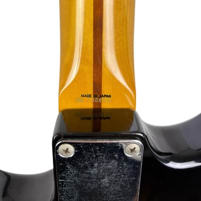 Fender Japan 50s Reissue Stratocaster 1989-1990 - Black image 6