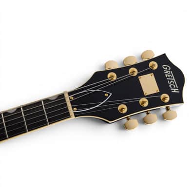 Gretsch Professional Broadkaster Jr. LX Center Block w/String-Thru Bigsby & Deluxe Hardshell Case, Midnight Sapphire image 5