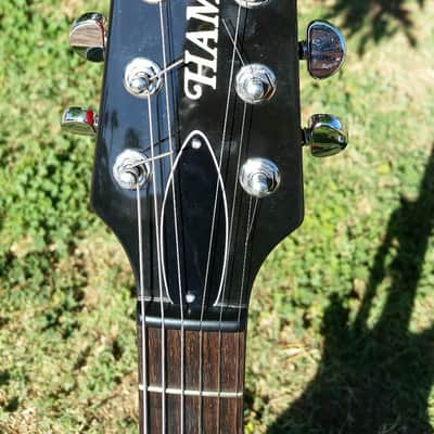 USA Hamer  Vanguard Artist 2000 Trans Red image 4