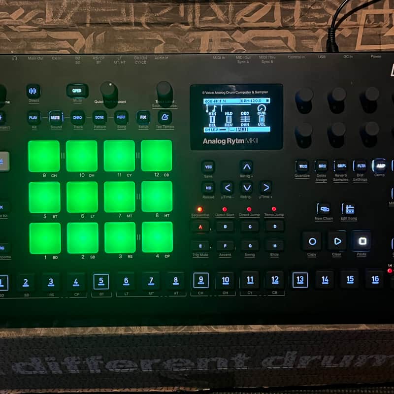 2020 Elektron Analog Rytm MkII Black