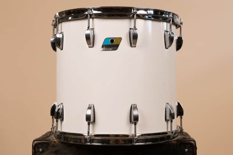 1980s Ludwig 13x14 White Cortex Tom image 1