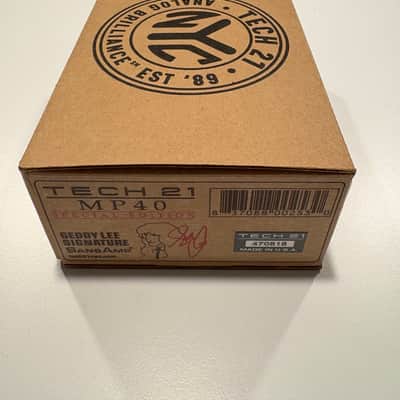 Geddy Lee Tech 21 MP40*Autographed*Charity Edition 1 of 200 image 3