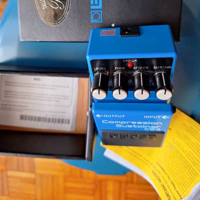 Boss CS-3 Compression Sustainer 1997 - Present - Blue image 6