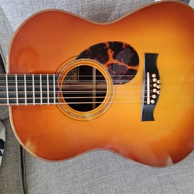 Bischoff Acoustic Guitar 9-String (not 12-String) Custom Artist Series Luthier Hand-Crafted 2013 Sunburst Adirondack Madagascar RW Excellent! image 19