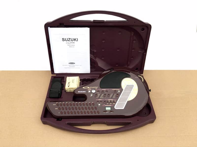 Suzuki QC-1 QChord Omnichord Synthesizer Autoharp Keytar + Original Hard Case (Q Chord, Q-Chord) image 1