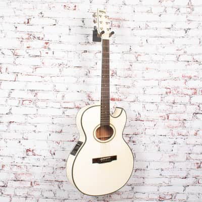 Early 90s Washburn Festival Series EA20WH Acoustic-Electric w/ HSC image 4