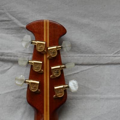 Vintage Late 70's Ovation Guitar 1619-4 Acoustic Electric image 12