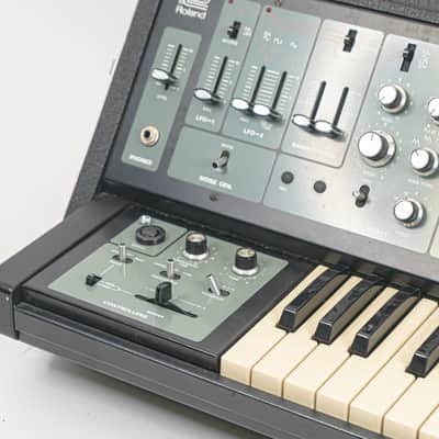 1976 Roland SH-5 44-Key Monophonic Analog Synthesizer with Cover and Manual image 5