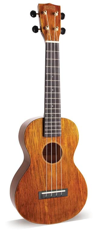 Mahalo Hano Concert Ukulele - Vintage Natural - MH2-VNA image 1