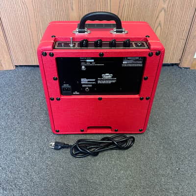 Vox AC4C1-RD Classic Red Limited Edition 1-10 Tube Guitar Combo Amp image 4