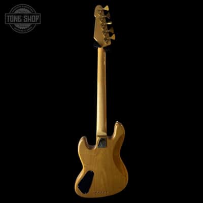 Used ESP LTD Deluxe J-1005 5-String Bass Quilted Natural w/case TSS7054 image 6
