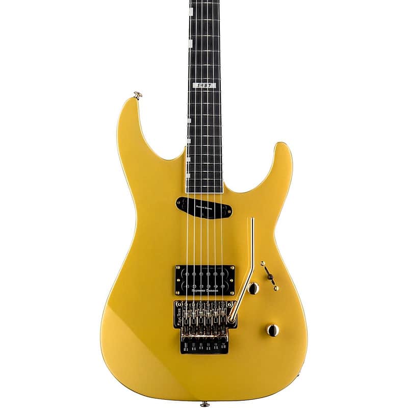 ESP LTD MIRAGE DELUXE '87 Electric Guitar Regular Metallic Gold image 1
