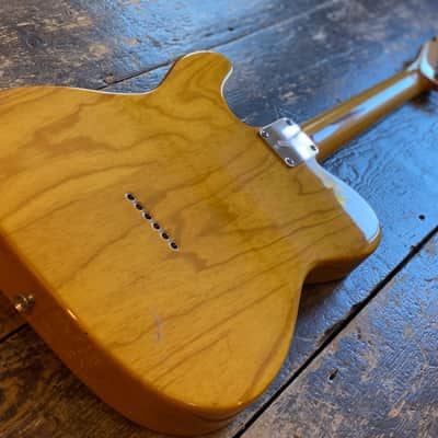 Fender Japan Telecaster 1952 Keith Richards 'Micawber' Reissue 2010 Aged Natural Ash w/ HSC image 3