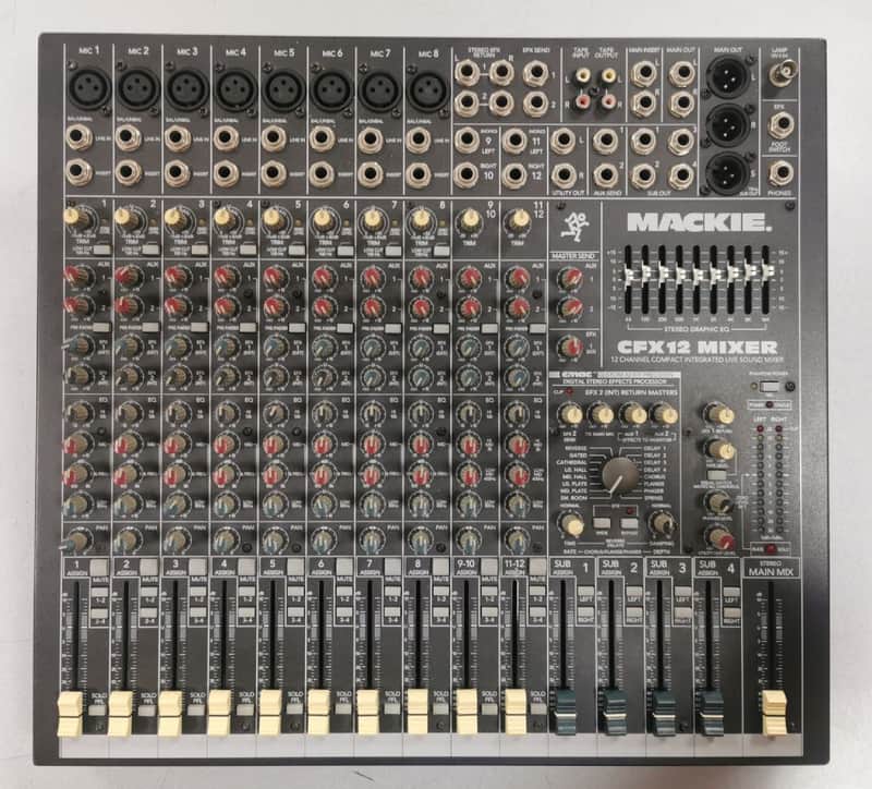 Mackie CFX12 12-channel mixer with digital multi-effect | Reverb