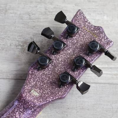 2019 ESP E-II Japan Eclipse EC-DB Les Paul w/EMG's (Purple Sparkle) image 14