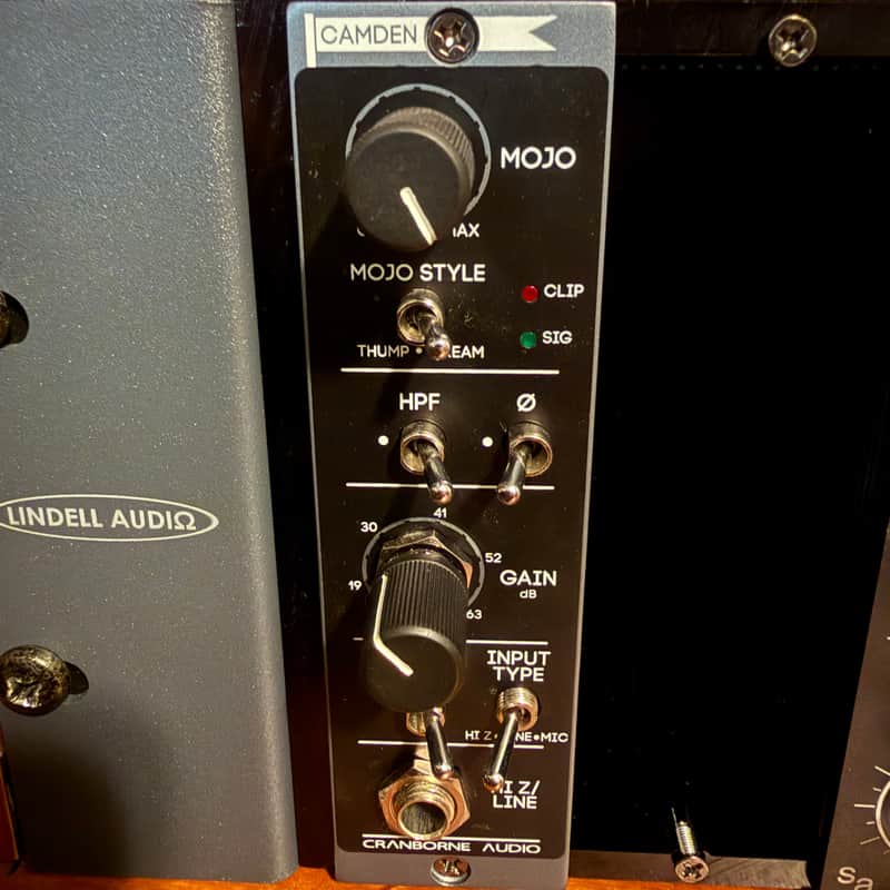 Cranborne Audio Camden 500 Series Microphone Preamp 2020 - Present - Black image 1