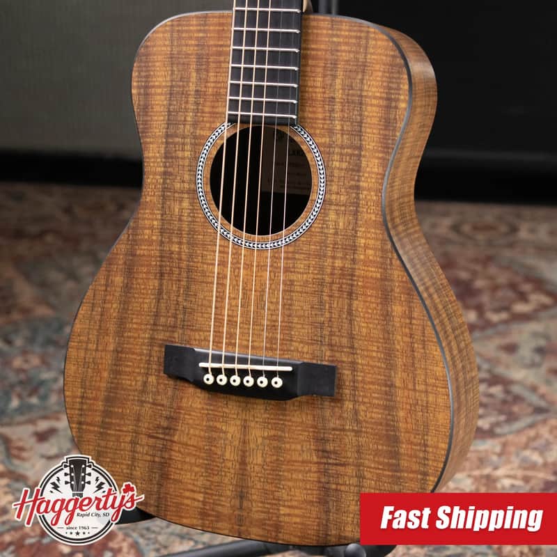 Martin LXK2 Little Martin Acoustic Guitar - Natural with Gig Bag image 1