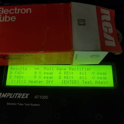RCA etc. Type 83 tNOS AT1000 TESTED Vacuum Tube balanced Hickok Full-wave rectifier 1932-1966 image 2
