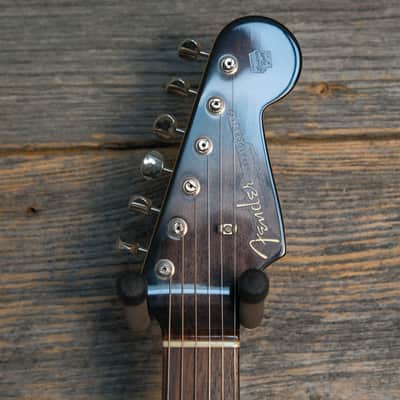 Used Fender Custom Shop '62 Reissue HSS Stratocaster NOS Ebony Transparent w/HSC image 6