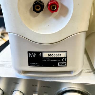 Bowers Wilkins B&W WM4 Outdoor Weatherproof Monitor Speakers; Tested image 3