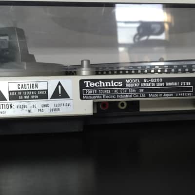 Vintage Technics SL-B200 Semi-Automatic Turntable Realistic RX1500 Cartridge image 8