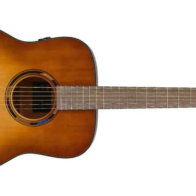 Yamaha TAG1E TransAcoustic Dreadnought Acoustic/Electric Guitar with Gigbag - Sand Burst image 1